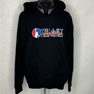 Volley America Black Hoodie